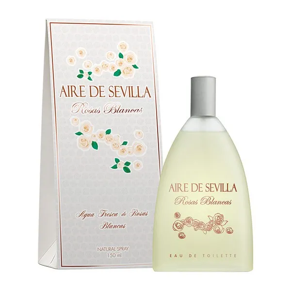 Aire De Sevilla Rosas Blancas Eau de Toilette (150 ml) Damen Duft