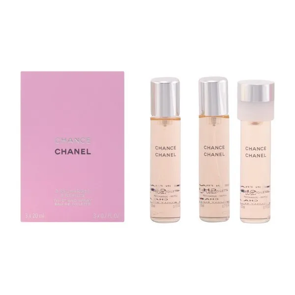 Chanel Chance Recharges Eau de Toilette 3x 20ml Damen Duft