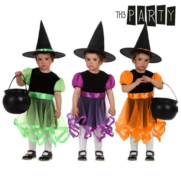 Halloweenkostm Faschingskostm Karnevalskostm Baby Kleinkind Mini-Hexe