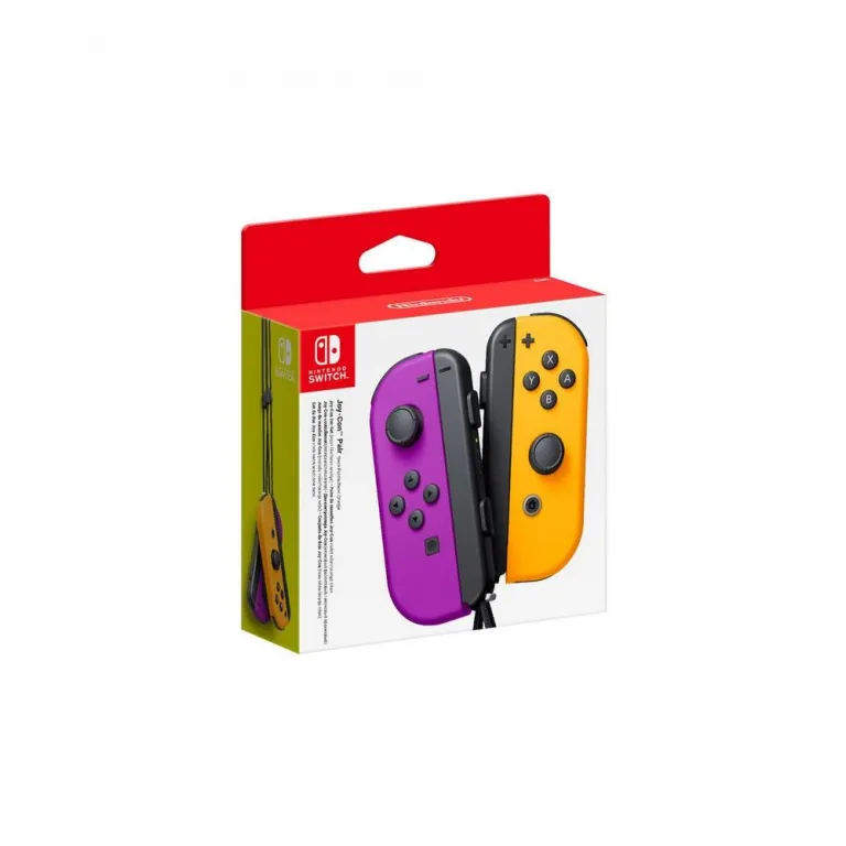 Nintendo Drahtloses Gamepad Joy-Con Lila Orange