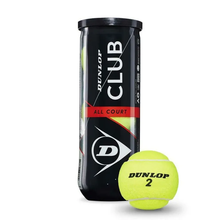 Dunlop Tennisblle D TB CLUB AC 3 PET 601334 3 Stcke Kautschuk