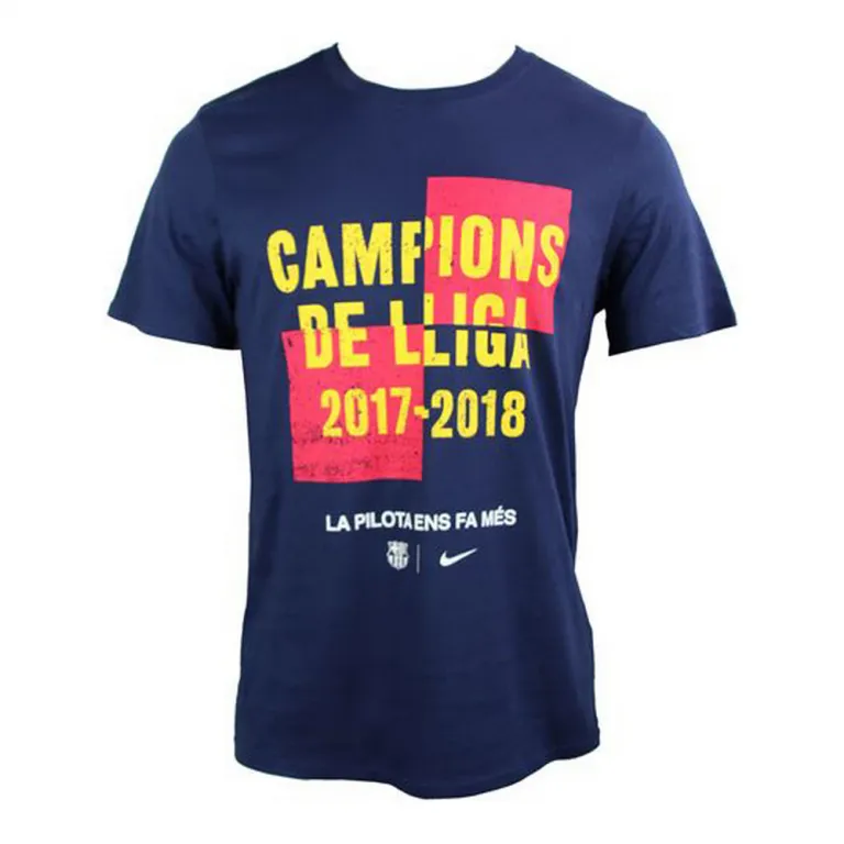 T-Shirt Nike FC BARCELONA Blau