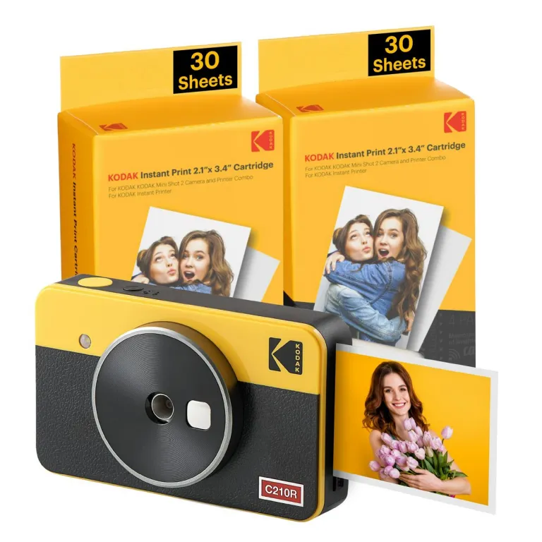 Kodak Instant Photo Appliances MINI SHOT 2 RETRO C210RY60 Gelb