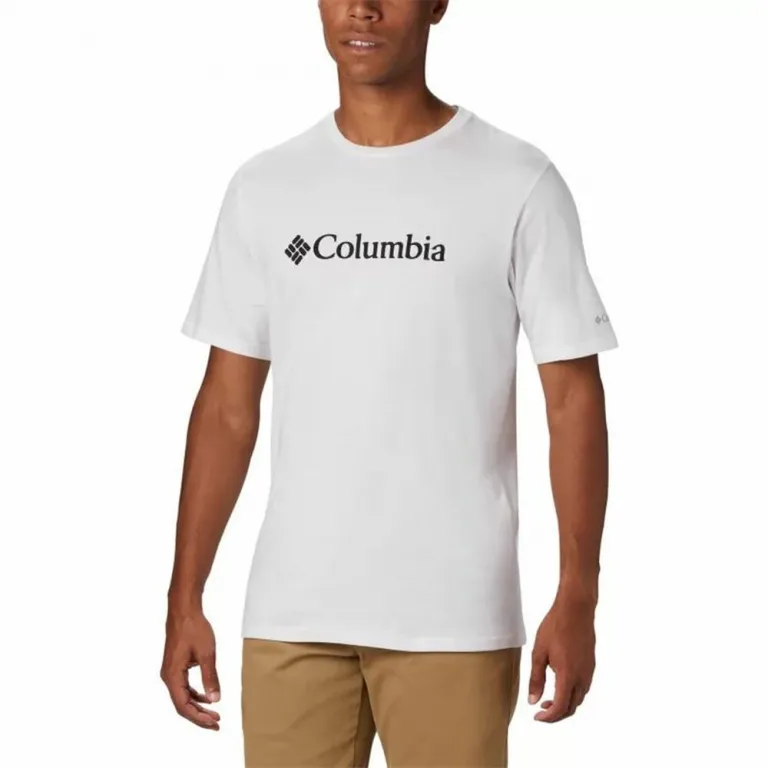 Columbia Herren Kurzarm-T-Shirt Basic Logo Wei