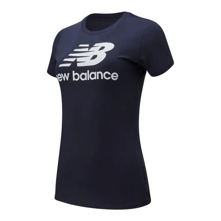 New balance Damen Kurzarm-T-Shirt New Balance WT91546 Dunkelblau