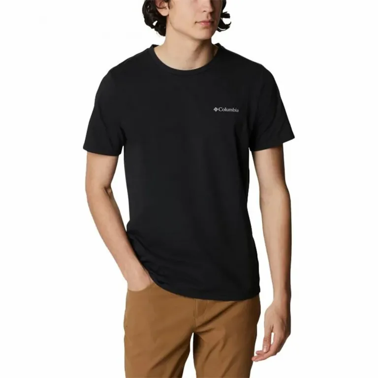 Columbia Herren Kurzarm-T-Shirt Sun Trek Schwarz