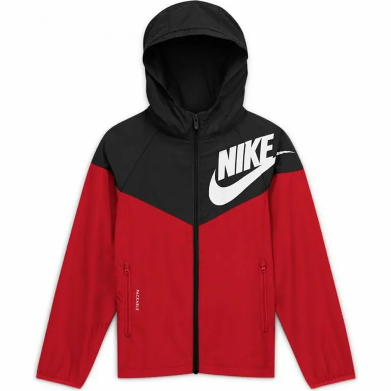 Nike Sportjacke fr Kinder Sportswear Windrunner Rot