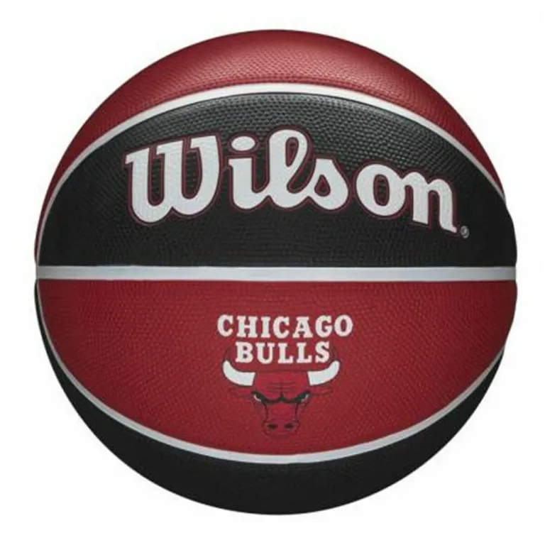 Wilson Basketball NBA Team Tribute Chicago Bulls Rot Einheitsgre