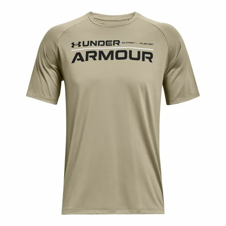 Under armour Kurzarm-T-Shirt Under Armour Wordmark Verde gris