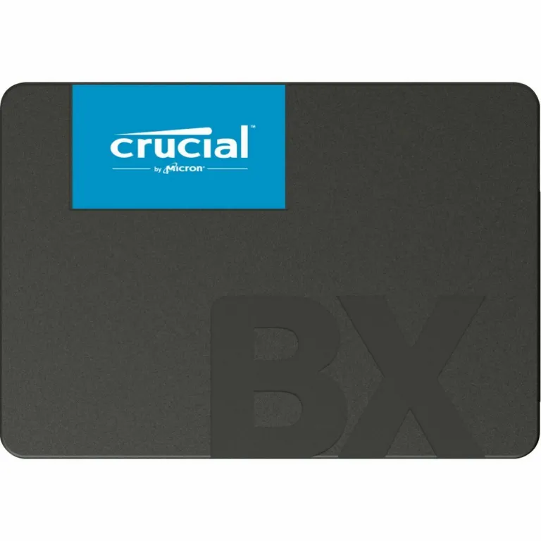 Crucial Festplatte CT500BX500SSD1 Schwarz 2,5 500 GB 500 GB SSD