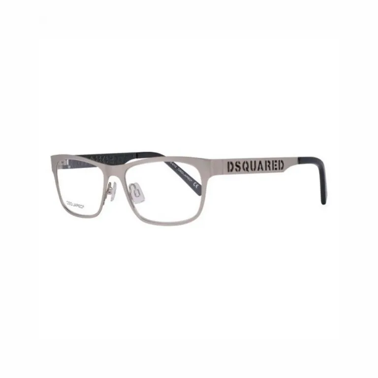 Dsquared2 Brillenfassung DQ5097-017-52 Silberfarben  52 mm Brille Brillengestell Brillengestell