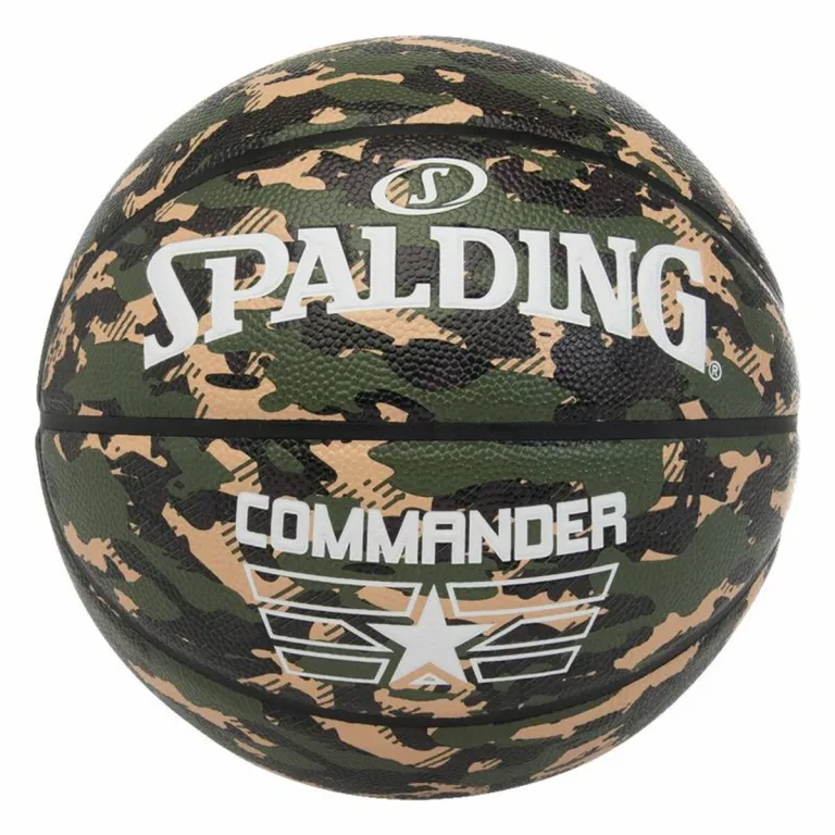 Spalding Basketball Commander Camo 7 grn