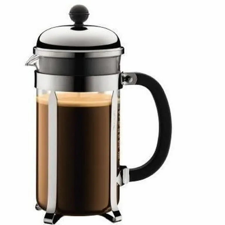 Bodum Kolben-Kaffeemaschine Chambord Edelstahl 1 L