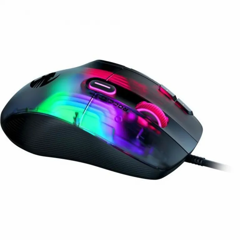 Roccat Mouse Kone XP Schwarz Gaming LED-Lichter Mit Kabel