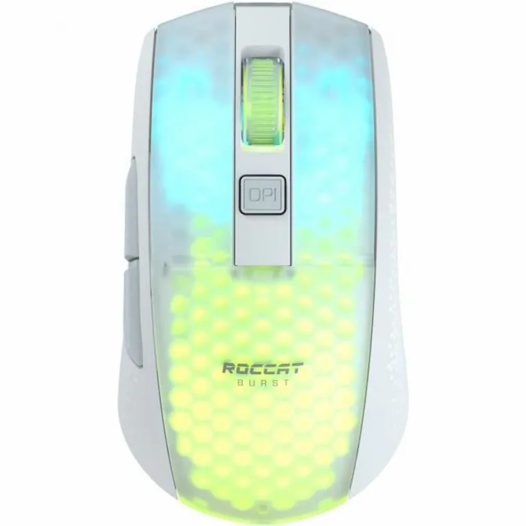 Roccat Mouse Burst Pro Air Bluetooth Wei Gaming LED-Lichter