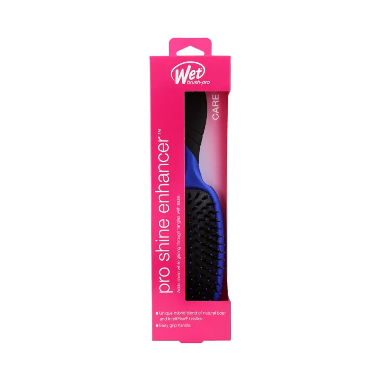 Wet brush pro Haarbrste Paddlebrste Glttbrste Wet Brush Pro Pro Shine Enhancer Blau
