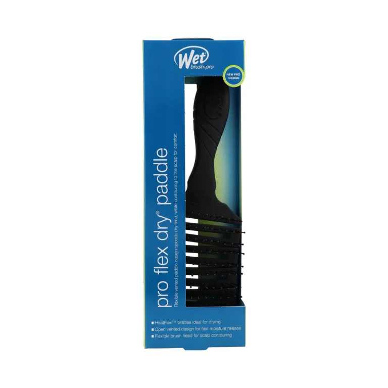 Wet brush pro Knotenlsende Haarbrste Skelettbrste Wet Brush Pro Pro Flex Dry Paddle Schwarz