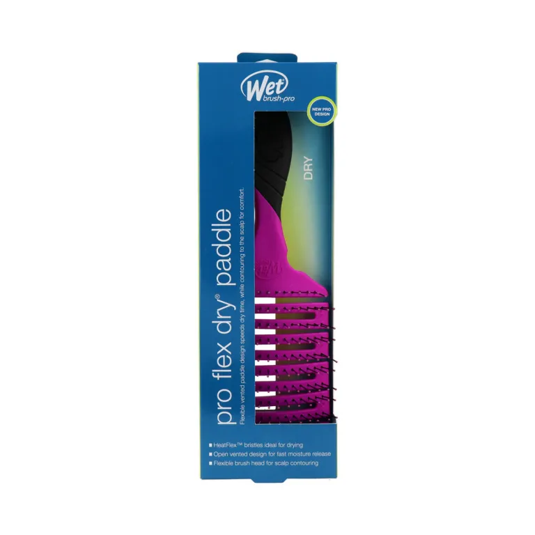 Wet brush pro Knotenlsende Haarbrste Skelettbrste Wet Brush Pro Pro Flex Dry Paddle Lila
