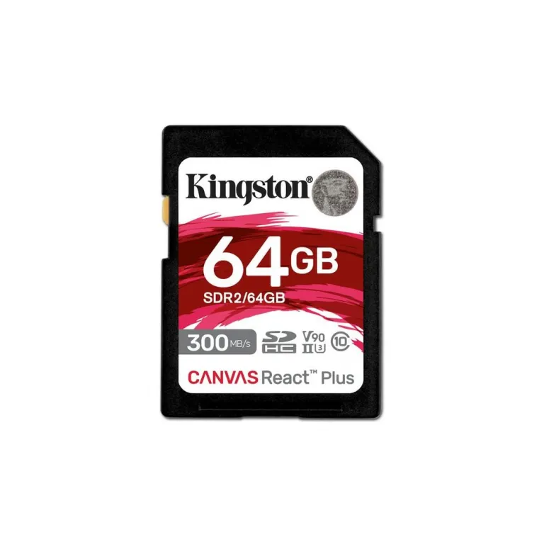 Kingston Ngs Mikro SD Speicherkarte mit Adapter SDR2 / 64GB 64 GB 8K Ultra HD SDXC UHS-II