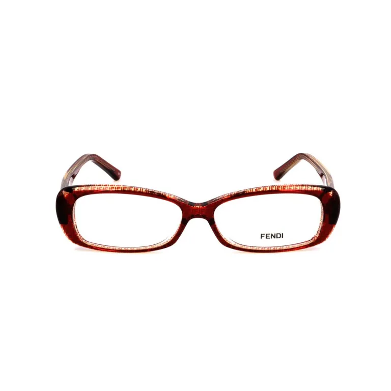 Fendi Brillenfassung FENDI-930-603 Burgunderrot Brille ohne Sehstrke Brillengestell