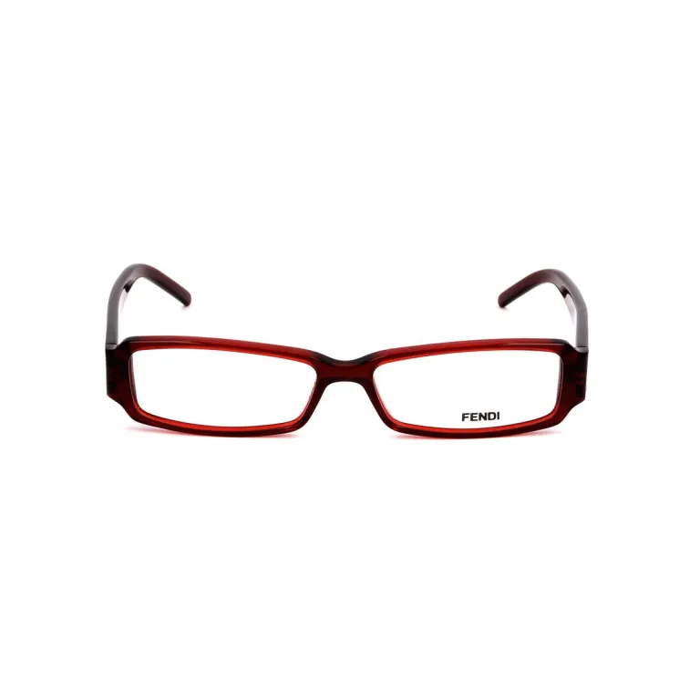 Fendi Brillenfassung FENDI-664-618-53 Rot Brille ohne Sehstrke Brillengestell