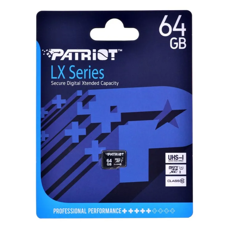 Patriot memory Micro SD-Karte Patriot Memory PSF64GMDC10 64 GB