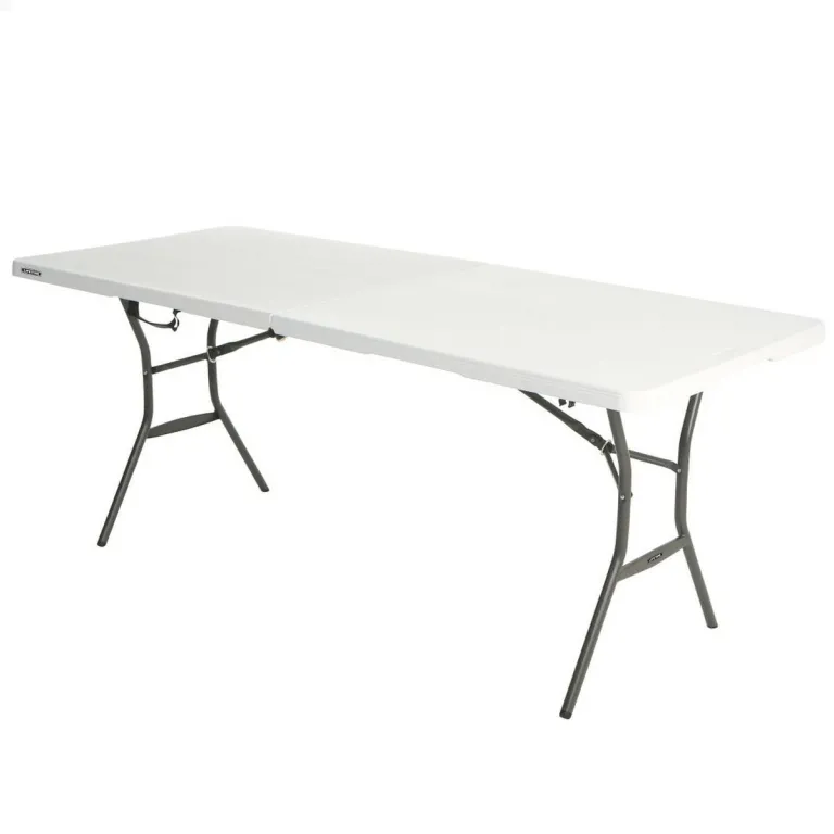Lifetime Gartentisch Table Klapptisch Wei 185 x 74 x 76 cm Stahl Kunststoff