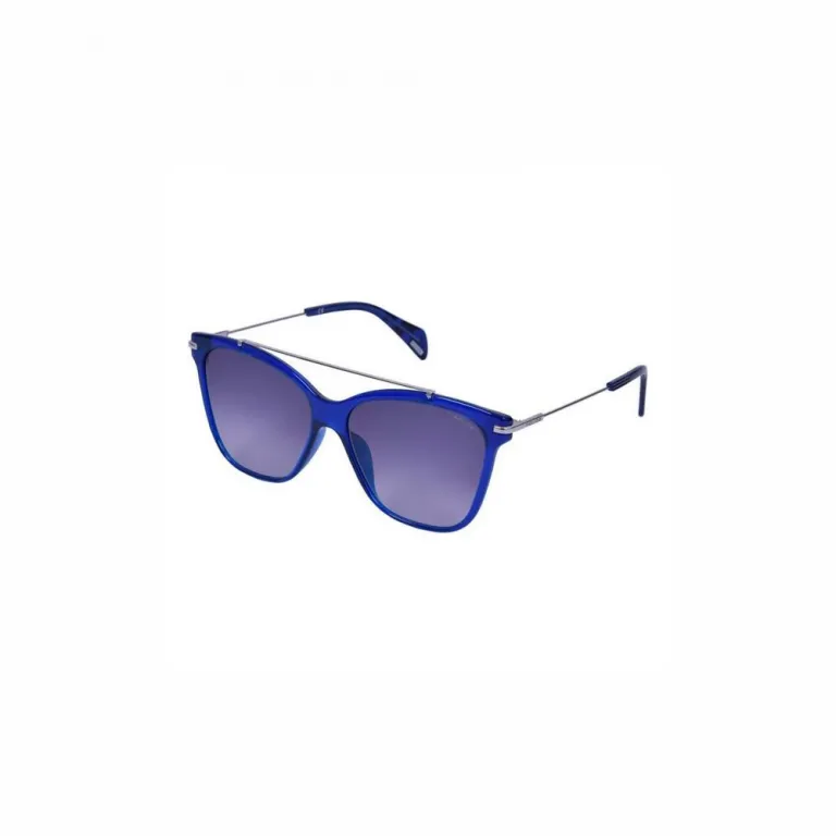 Police Sonnenbrille Damen SPL404-OW47 ( 55 mm) (Blau) UV400