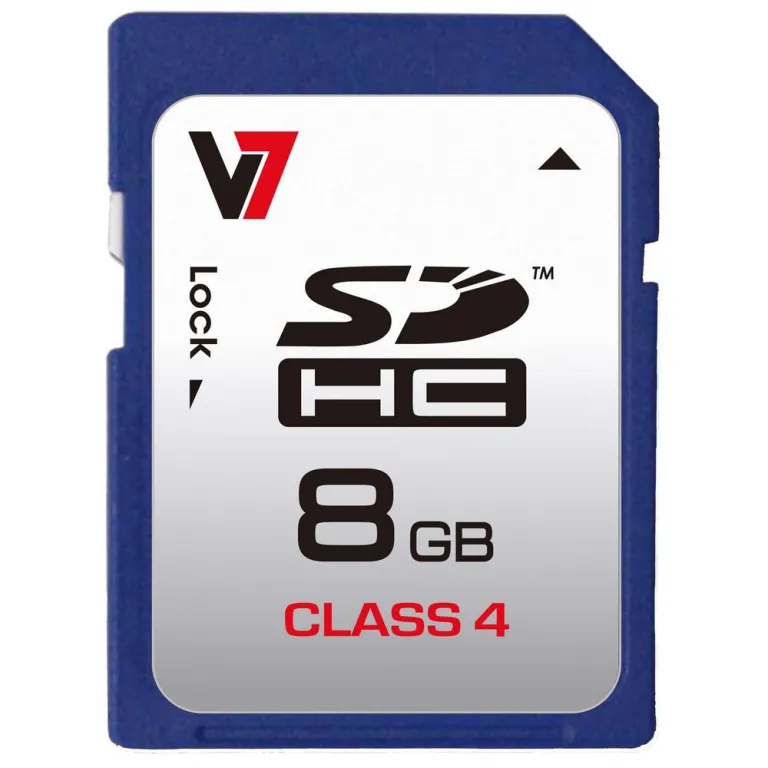 V7 SD Speicherkarte VASDH8GCL4R-2E 8GB