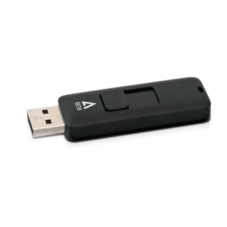 V7 Pendrive Flash Drive USB 2.0 Schwarz 8 GB