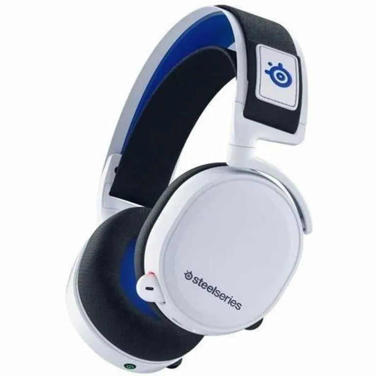 Steelseries Kopfhrer mit Mikrofon SteelSeries Arctis 7P  Schwarz Blau Wei Gaming Bluetooth/Wireless
