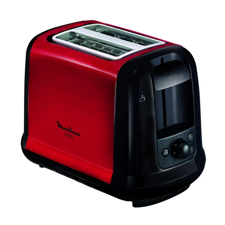 Moulinex Toaster LT260D11X 850 W Rot Schwarz