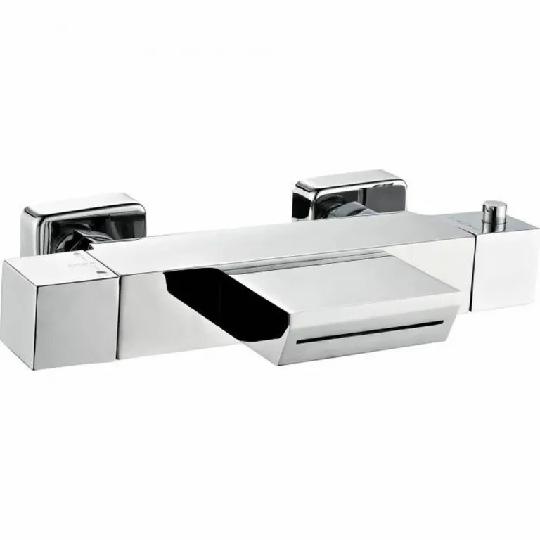 Rousseau Zwei-Griff-Hahn Karen Dusche Badewanne Metall Messing 15 cm
