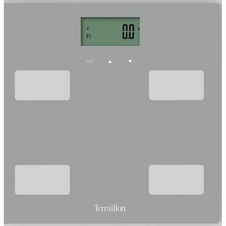 Terraillon Digitale Personenwaage Regular Fit Grau 160 kg