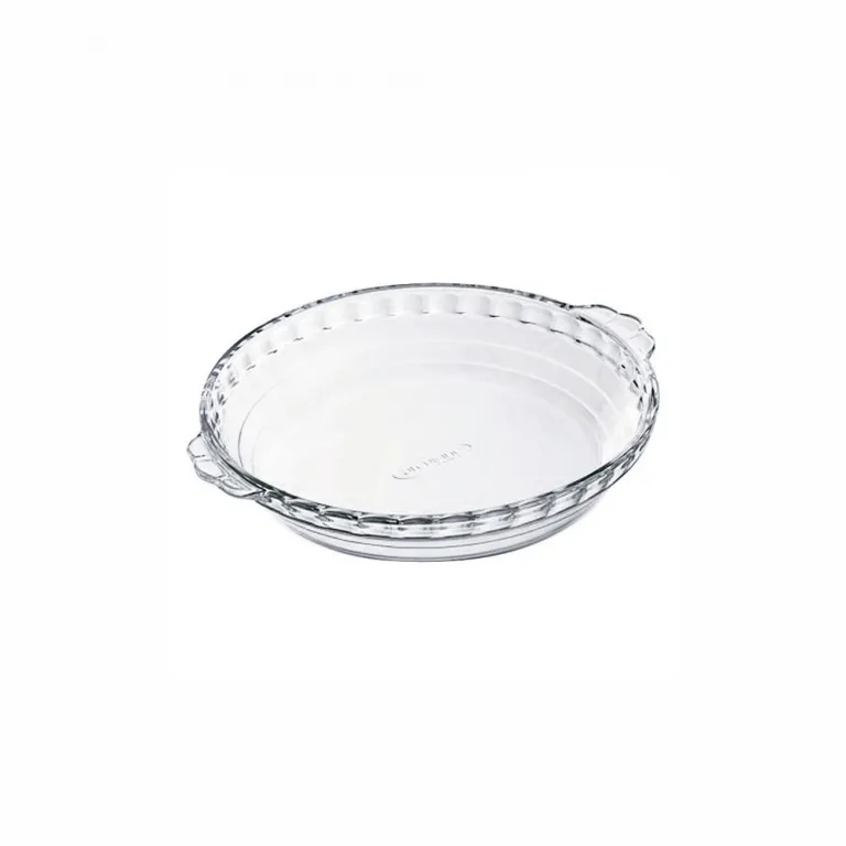 Backform Kuchenform Glas Quiche Pie Auflaufform Ofenform rund Cuisine Glas 22 cm