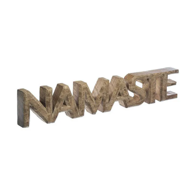 Atmosphera Deko-Figur Namaste Mango-Holz 54 x 3,5 x 10 cm