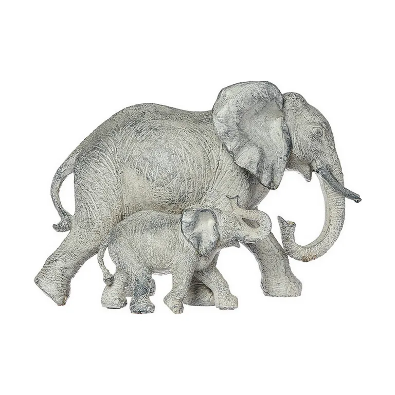 Atmosphera Deko-Figur 15,5 x 22,5 x 12 cm Harz Elefant