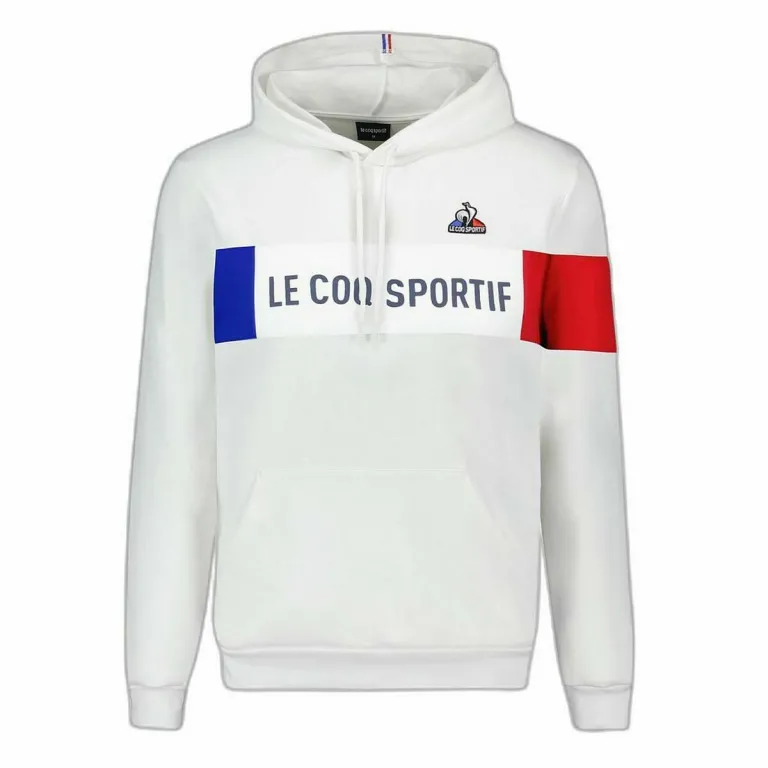 Le coq sportif Herren Sweater mit Kapuze Tricolore N 1