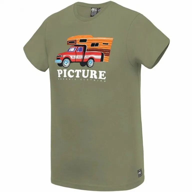 Picture Kurzarm-T-Shirt Schimido Military Khaki