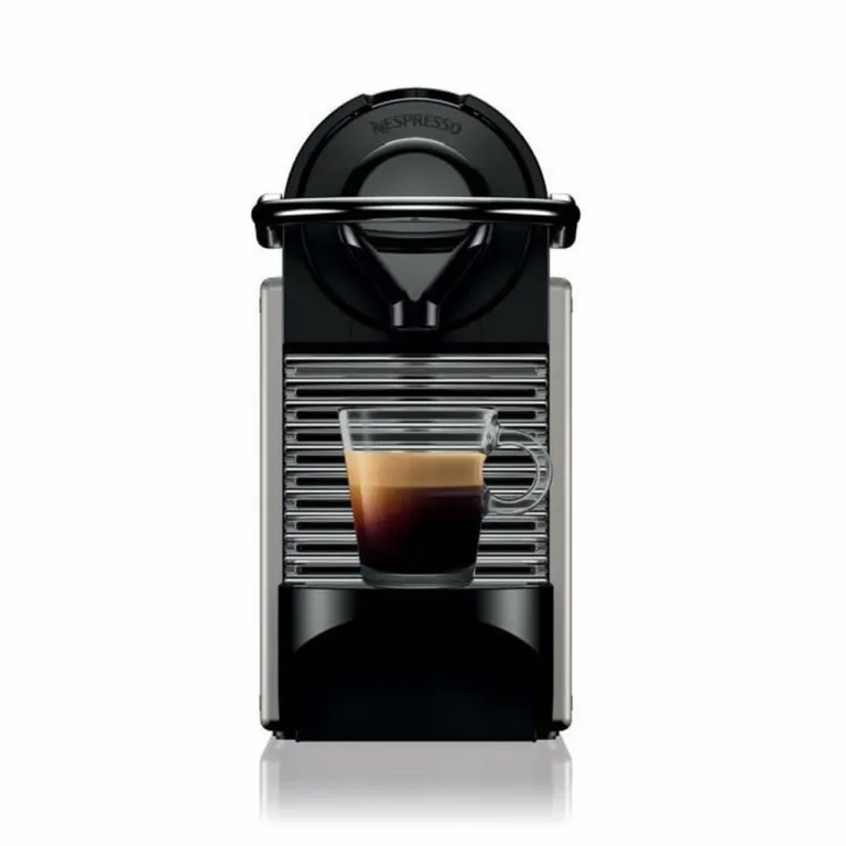 Nespresso Kapsel-Kaffeemaschine YY4127FD Pixie titanium