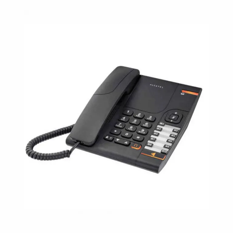 Alcatel Festnetztelefon Temporis 380 Schwarz Schnurgebunden