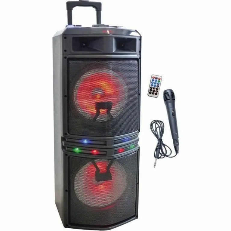 Inovalley Tragbare Bluetooth-Lautsprecher MS02XXL 1000 W Karaoke