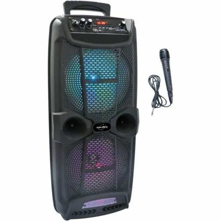 Inovalley Tragbare Bluetooth-Lautsprecher KA20 Karaoke 800 W