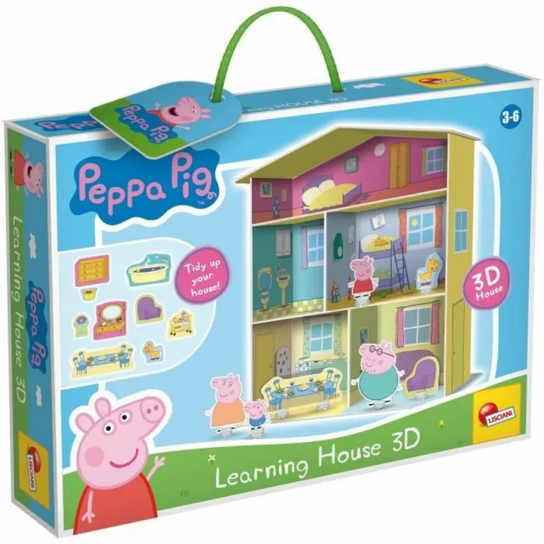Peppa pig Lisciani giochi 3D Puzzle Lisciani Giochi Peppa Pig Learning House 3D
