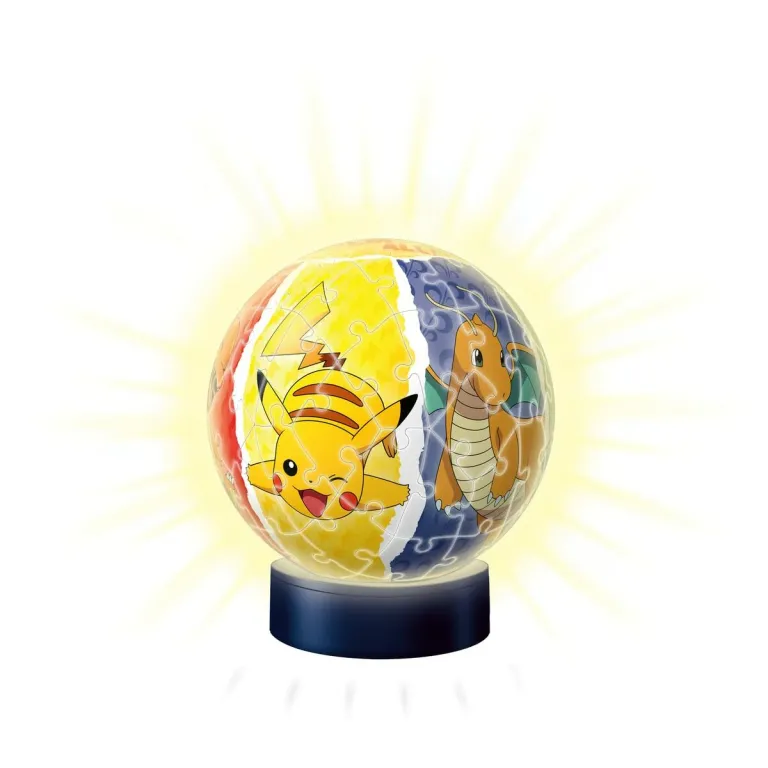 Pokemon 3D Puzzle Pokmon Nachtlicht 72 Stcke
