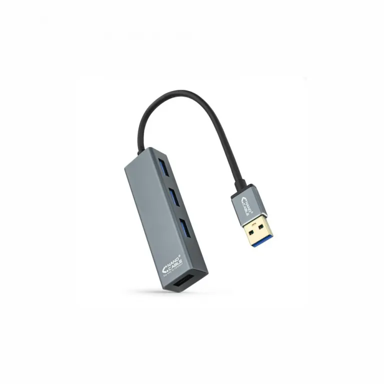 Nanocable 4-Port USB Hub NANOCABLE 10.16.4402 USB 3.0 Grau