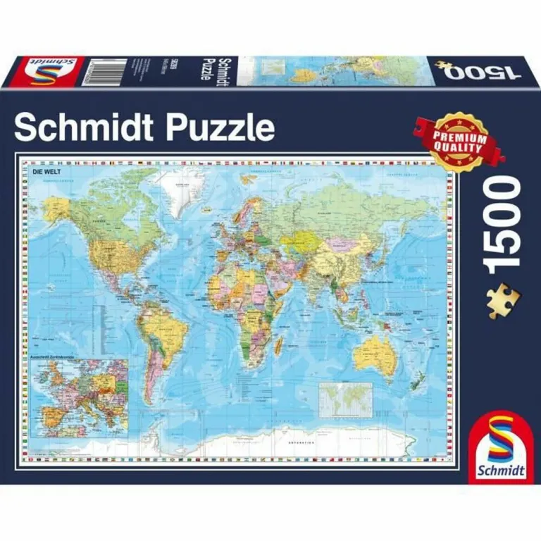 Schmidt spiele Puzzle Schmidt Spiele Iceland: Kirkjuffellsfoss 1500 Stcke