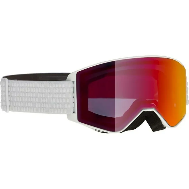 Alpina Skibrille Narkoja Wei Orange Spiegel Kunststoff