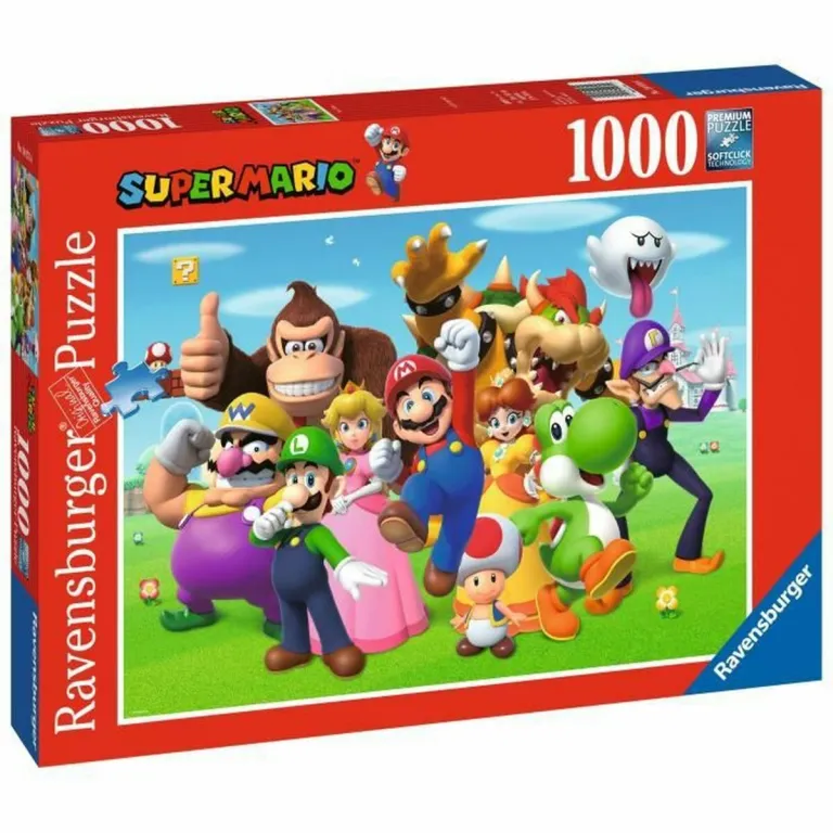 Super mario Ravensburger Puzzle Super Mario 14970 1000 Stcke