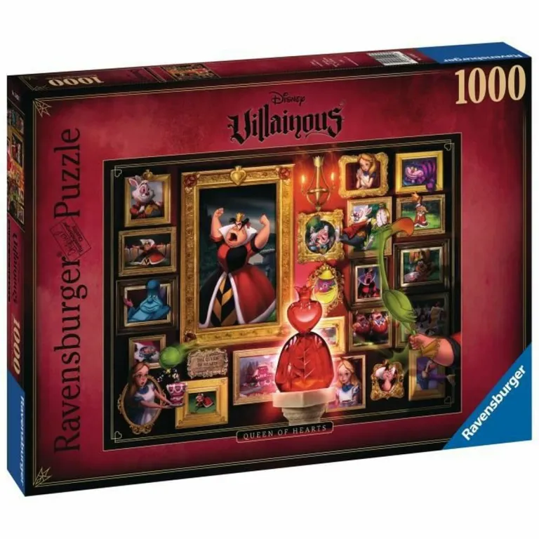 Disney Ravensburger Puzzle 15026 Villainous Collection: The Queen of Hearts 1000 Stcke